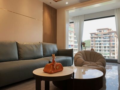 河东院子-103㎡-混搭风效果图