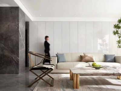 中新国际-120㎡-现代风效果图