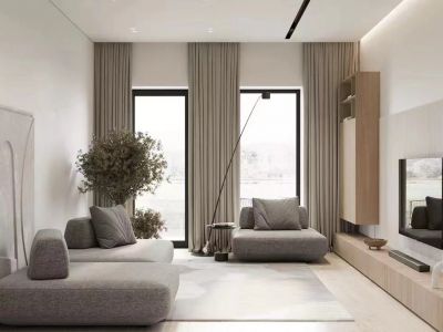 金绣铭座-120㎡-奢华风效果图