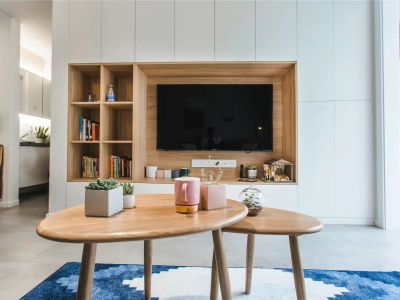 新世界家园-75㎡-现代风效果图