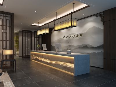 北京-501㎡-现代风效果图