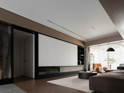 绿地·未来城现代风格120平米装修案例