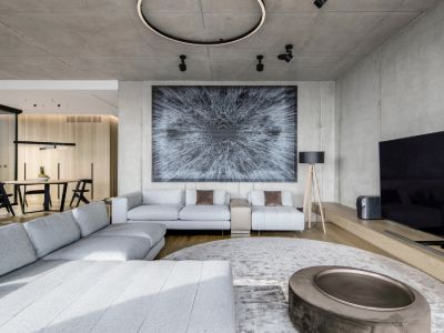 赋天城-121㎡-现代风效果图