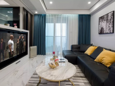 柏林溪岸-125㎡-现代风效果图