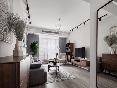 信达万科樾江望-159㎡-后现代风效果图