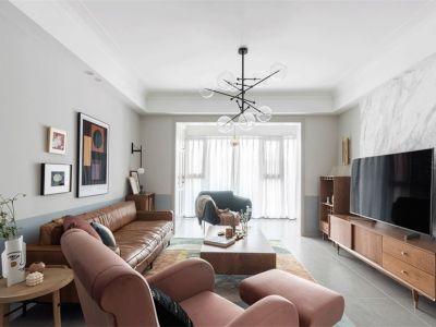 融创北京路1號-148㎡-混搭风效果图