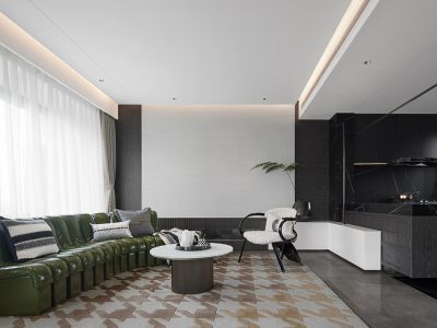 皖江壹号院-180㎡-现代风效果图