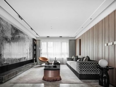 香格里拉花园-145㎡-现代风效果图