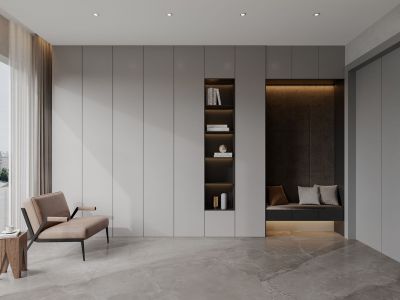 麓湖生态城-300㎡-现代风效果图