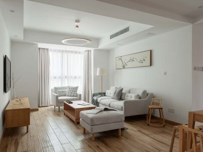 立信帝景城-123㎡-日式风效果图