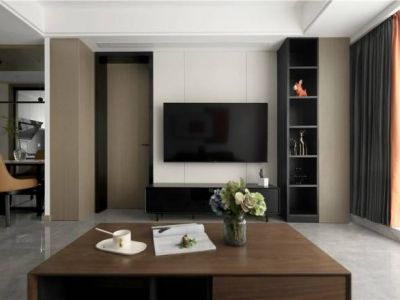 安泰未来城-103㎡-现代风效果图