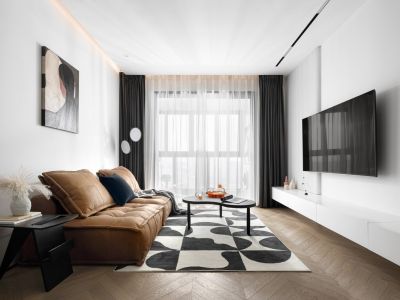 中南花城-98㎡-北欧风效果图