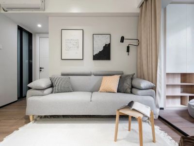 菏泽佳和广场-78㎡-北欧风效果图