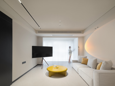 丹阳学府-78㎡-极简风效果图