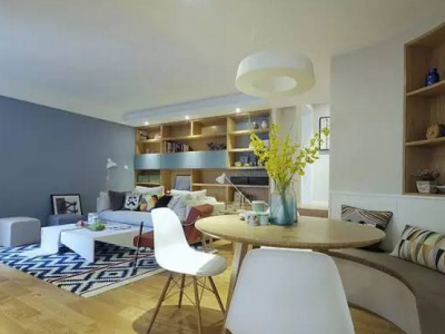 万城花开-136㎡-现代风效果图