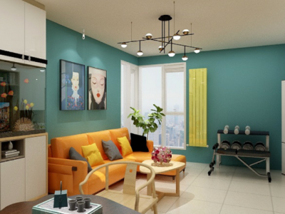 沂州阳光花园-124㎡-现代风效果图