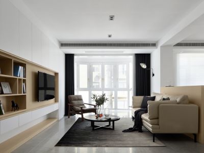 华信新城-92㎡-现代风效果图