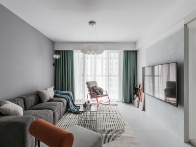 壹号学府-94㎡-现代风效果图