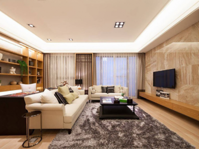 地王豪庭-140㎡-现代风效果图