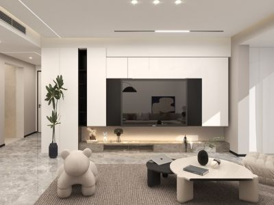 伯爵澜悦-120㎡-现代风效果图