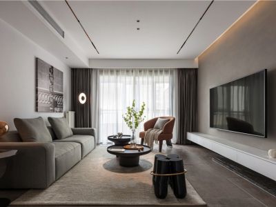 星河国际-119㎡-现代风效果图