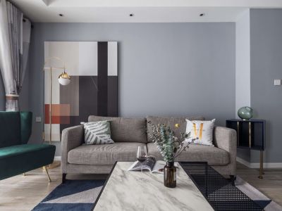 中北西城一品-118㎡-现代风效果图