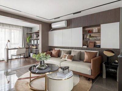 镜湖壹号-118㎡-现代风效果图