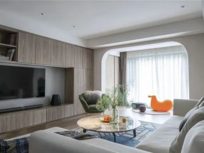 华英嘉园-103㎡-现代风效果图