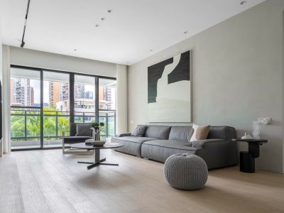 龙燕阳光城-130㎡-现代风效果图