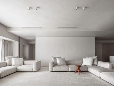 宸悦国际-121㎡-极简风效果图