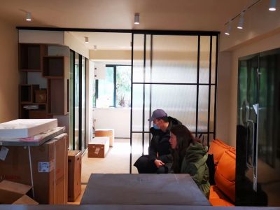 长宁去天山新苑-41㎡-现代风效果图