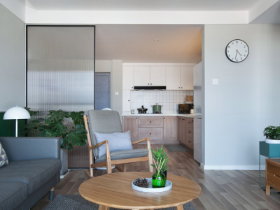 铭鼎花园-95㎡-混搭风效果图