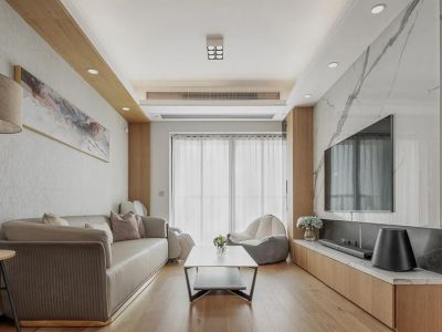 国盛首府-96㎡-现代风效果图