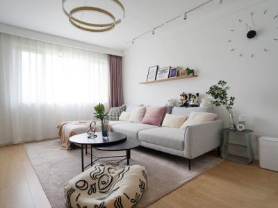 巴中碧桂园-126㎡-现代风效果图