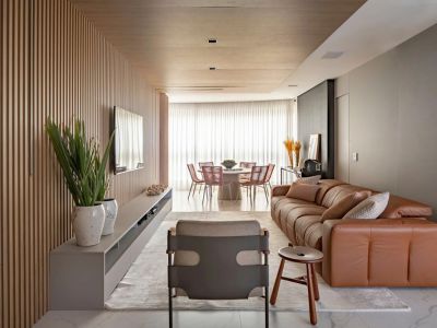 鸿威翡翠城-125㎡-现代风效果图