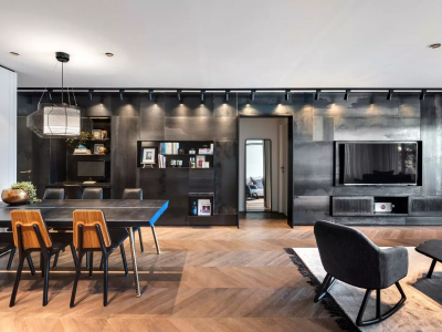 领秀城-180㎡-现代风效果图