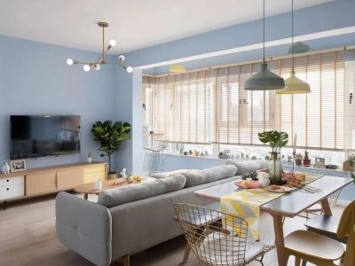 中粮祥云国际-92㎡-北欧风效果图