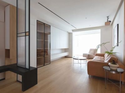 宝龙名邸现代风格138平米三居室装修案例