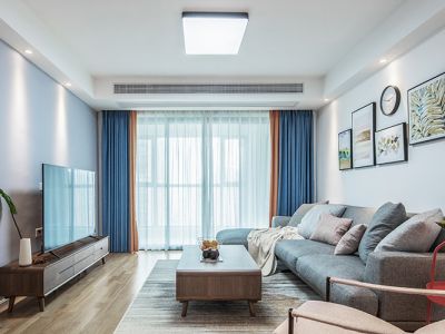 维多利亚花园-100㎡-北欧风效果图