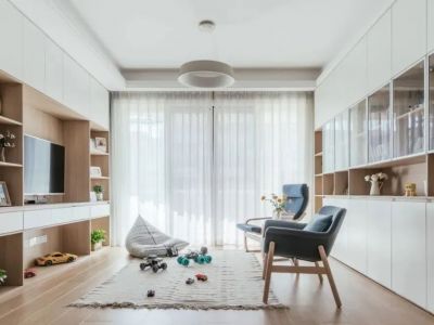 绿地国际博览城卧珑-95㎡-日式风效果图