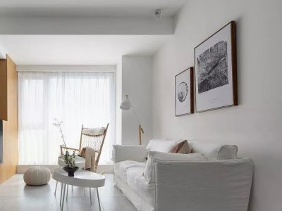 学府上城90㎡二居室日式风格装修案例