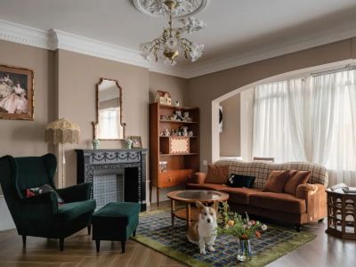 龙城名邸128㎡三居室美式风格装修案例