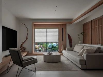 和悦春风 | 東岸-107㎡-北欧风效果图