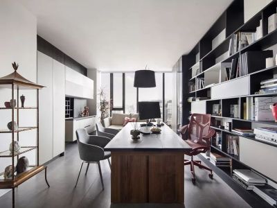 办公楼-1280㎡-现代风效果图