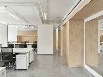 办公室-330㎡-现代风效果图