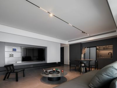 亮马·福景苑-120㎡-现代风效果图