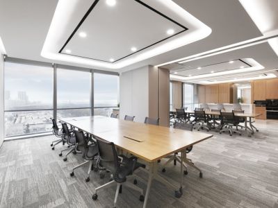 办公空间-850㎡-现代风效果图