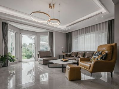 东部华侨城天麓-256㎡-现代风效果图