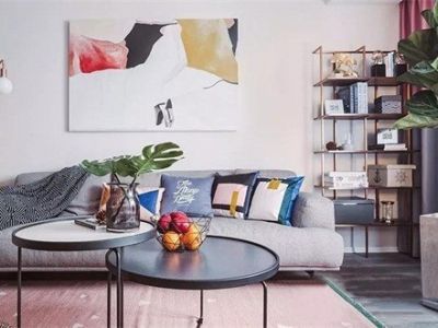 新景家园-99㎡-北欧风效果图