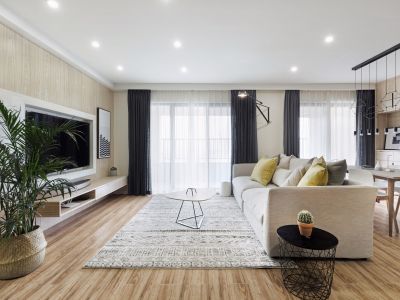 中鼎珑园105平米北欧三居装修案例